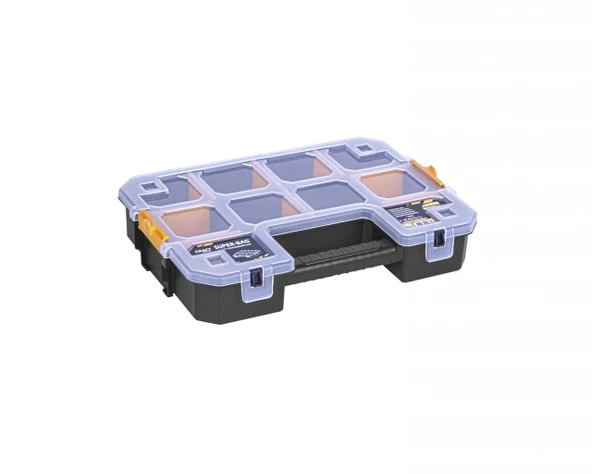 Super Bag Craft Organizer 200 ASR-5070 Yan Kilitli Bölmeli Organizer Kutu ürün görseli 1