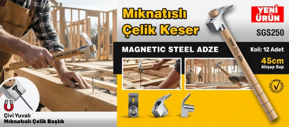 SGS PROFESYONEL MIKNATISLI ÇELİK KESER - Resim 2