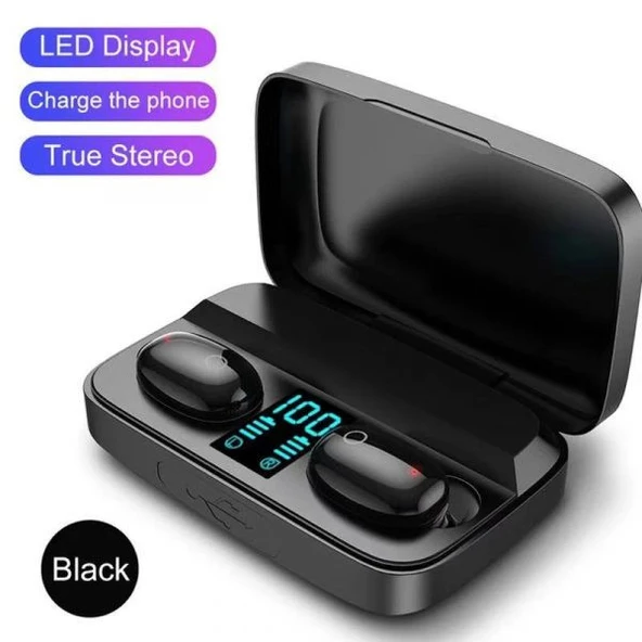 A10S TWS Earbuds iOS Android Uyumlu, Dokunmatik, Taşınabilir, Stereo Ses ürün görseli 1