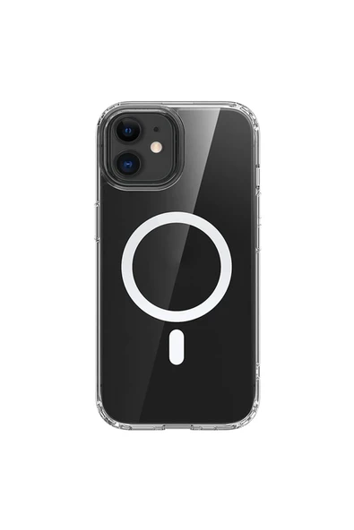 Yesido iPhone 11 ile Uyumlu PC03 Ace Şeffaf Magneticsafe Kapak - Şeffaf ürün görseli 1