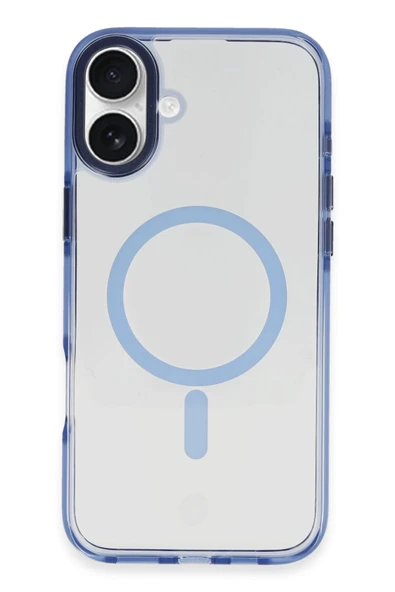 Yesido iPhone 16 Plus ile Uyumlu PC08 Izzy Magneticsafe Kapak - Lacivert ürün görseli 1