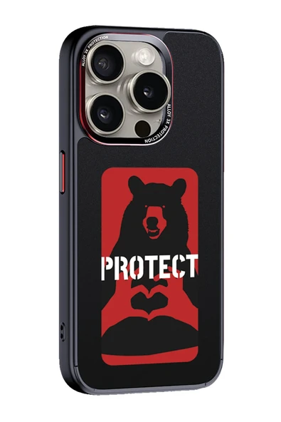 URR iPhone 14 Pro ile Uyumlu NFC Smart Case Akıllı Kapak - Siyah ürün görseli 1
