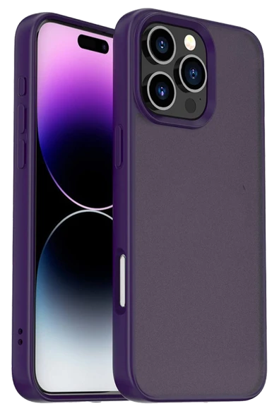 Yesido iPhone 16 Pro Max ile Uyumlu PC05 Tower Kapak - Derin Mor ürün görseli 1