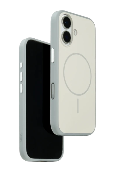 URR iPhone 17 ile Uyumlu Lamda Matte iBeats Magsafe Kapak - Gri ürün görseli 1
