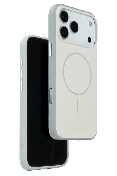 URR iPhone 17 Pro ile Uyumlu Lamda Matte iBeats Magsafe Kapak - Gri ürün görseli 1
