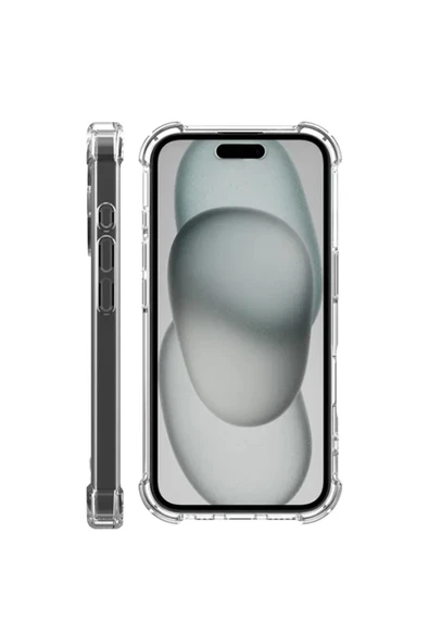 Yesido Apple iPhone 16 Plus PC01 Clear Anti-Shock Kapak - Şeffaf - Resim 3