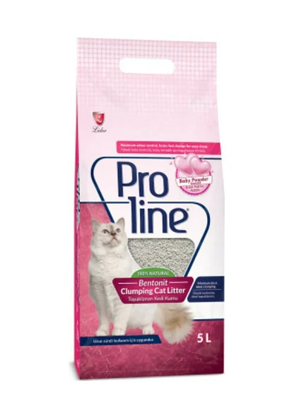 Proline Bentonit Parfümlü Kedi Kumu 5 L ürün görseli 1