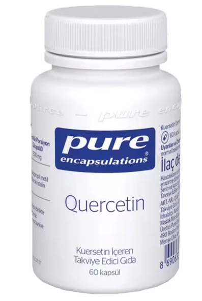 Pure Encapsulations Quercetin 60 Kapsül ürün görseli 1