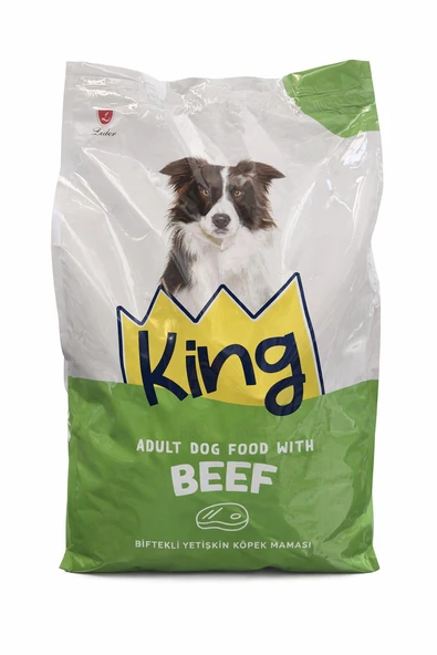 KİNG BİFTEKLİ KÖPEK MAMASI 7 KG ürün görseli 1