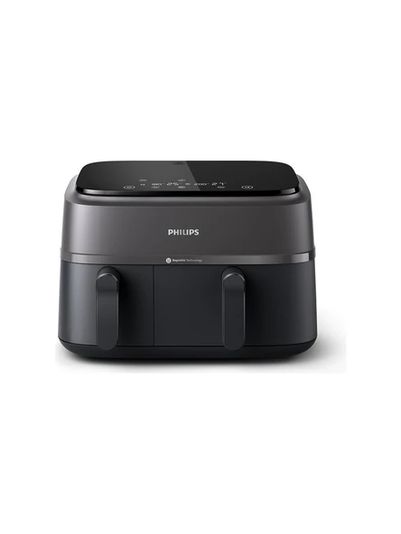Philips Airfryer 3000 Serisi NA350/00 Çift Hazneli 9 lt Yağsız Fritöz ürün görseli 1