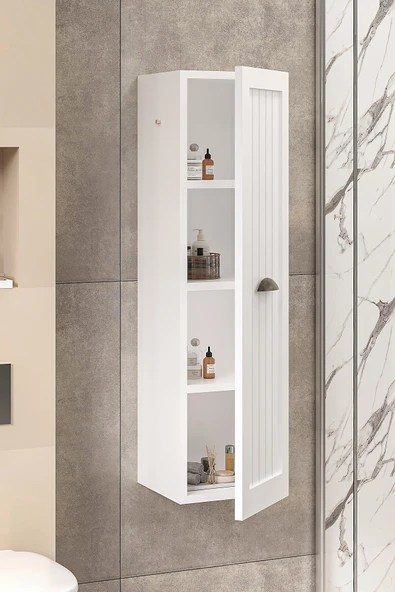 %100 MDF - 30 cm Aren Boy Dolabı - Resim 2