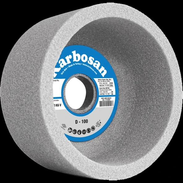 KARBOSAN FORM D - 100(100x50x20) ÇANAK TAŞI EKW 46 K6 V - 978456 ürün görseli 1