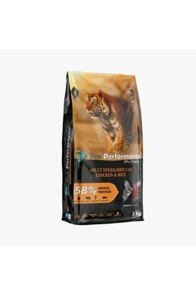 Pro Performance Adult Cat Sterilised Urinary Chicken & Rice 2 Kg ürün görseli 1