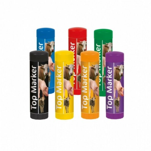 Kerbl Top Marker İşaretleme Kalemi̇ Kırmızı Renk - Resim 2