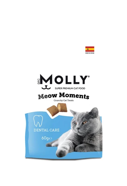 Molly Meow Moments Ağız ve Diş Sağlığı Kedi Ödül Maması (Dental Care) 60 Gr ürün görseli 1