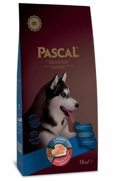 Pascal Orta ve Büyük Irk Yetişkin Köpek Maması Somonlu 15 Kg ürün görseli 1