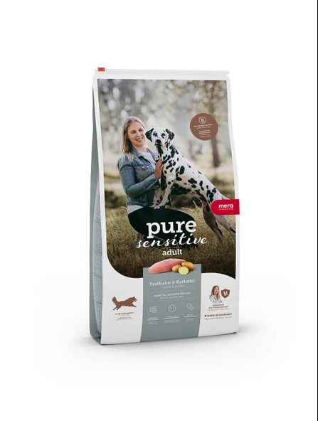 Mera Pure Sensitive Tahılsız Hindi ve Patatesli Köpek Maması 12,5 Kg ürün görseli 1