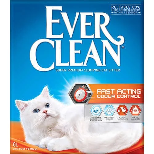 Ever Clean Fast Acting Doğal Bitki Özlü Hızlı Topaklanan Kedi Kumu 10lt ürün görseli 1