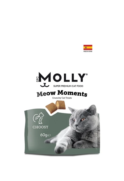 Molly Meow Moments Seçici Kediler İçin Kedi Ödül Maması (Choosy) 60 Gr ürün görseli 1
