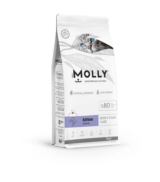Molly Yavru Kedi Maması Somonlu 2 Kg ürün görseli 1