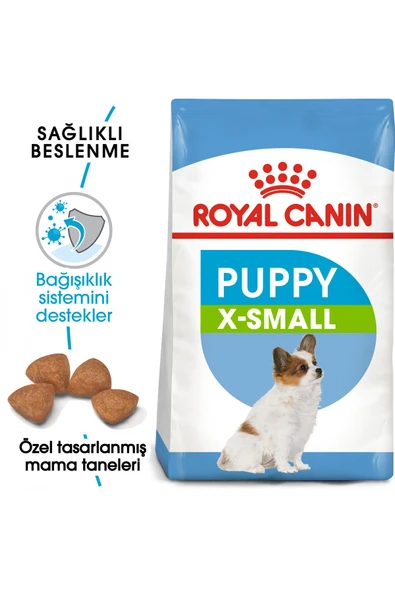 Royal Canin Xsmall Puppy Çok Küçük Irklar Için Yavru Kuru Köpek Maması 3kg ürün görseli 1