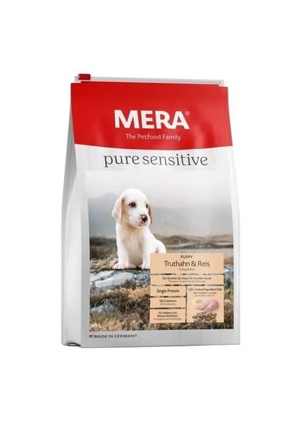 Mera The Petfood Family Puppy Hindili Pirinçli Küçük Irk Yavru Köpek Maması 4 Kg. ürün görseli 1