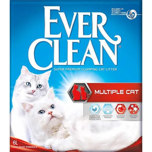 Ever Clean Multiple Çoklu Kullanıma Uygun Kedi Kumu 10lt ürün görseli 1
