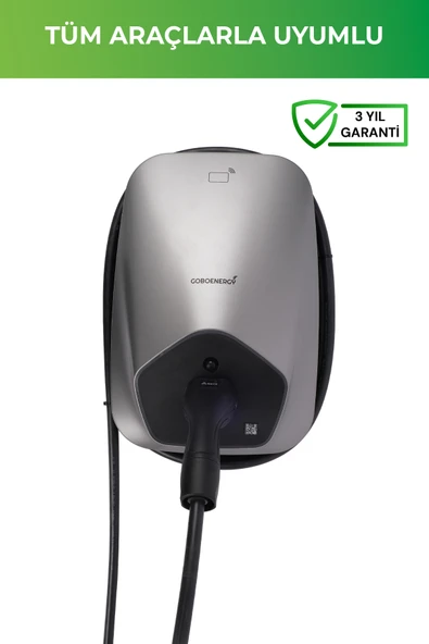 GoboEnergy BC31B Personal Elektrikli Araç Şarj İstasyonu / Type2 Kablolu / Max. 32A - 22kW ürün görseli 1