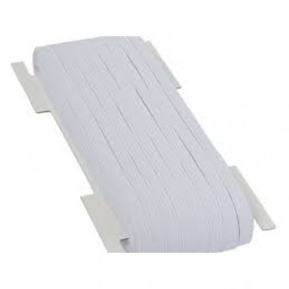 salarticaret 0.80 cm beyaz lastik don paça lastiği 20 metre ürün görseli 1