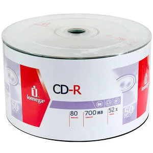 Iomega CD-R 52X 700MB 50'li Spindle - ICSP50 ürün görseli 1