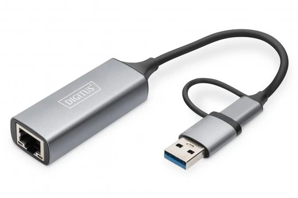 2.5G Ethernet Adaptörü (USB3.1/3.0) Digitus ürün görseli 1
