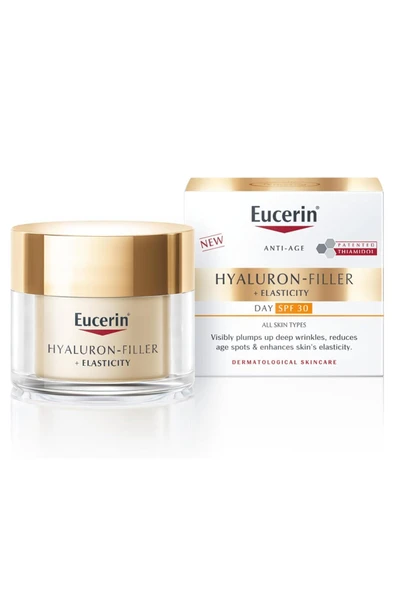 Eucerin Hyaluron-Filler + Elasticity SPF30 Gündüz Kremi 50ML ürün görseli 1