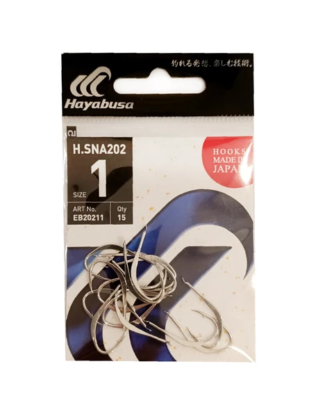 Hayabusa HSNA 202 Dövme Canlı Yem İğnesi 15li Paket Nikel ürün görseli 1