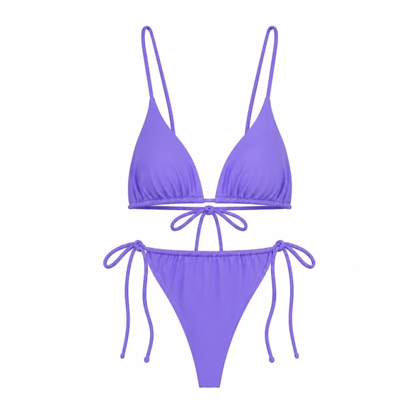 İpli Üçgen Bikini Takımı - Resim 3