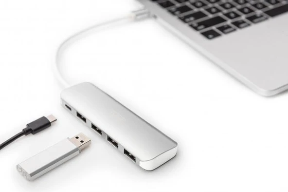 Usb 3.2 Gen Çoklayıcı 4PORT USB-C HUB+ PD - Resim 4
