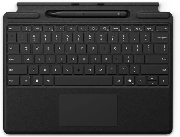 Microsoft – Surface Pro 13 inç Uyumlu – Q US İngilizce Klavye ile Slim Pen – Siyah -1 Yıl Garanti | 8X6-00168 ürün görseli 1