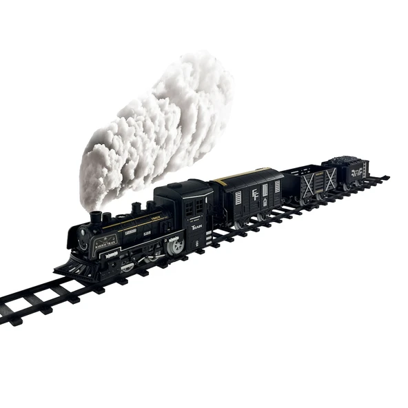 Vardem Işıklı Ve Sesli Buharlı Tren Set 15 Parça FF-1603C-4C ürün görseli 1