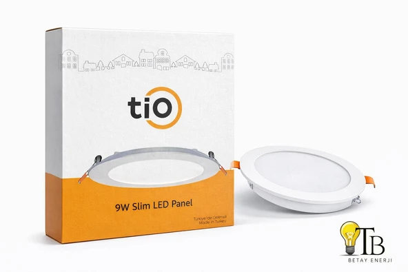 Tio 9W Slim LED Panel ürün görseli 1