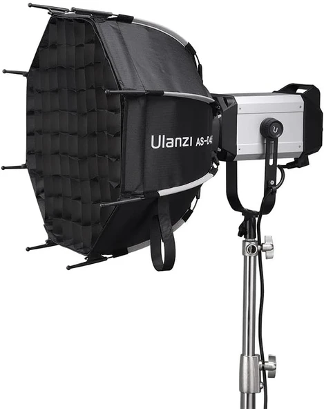 Ulanzi As-045 Izgaralı Ve Gridli Softbox, 45 Cm Siyah ürün görseli 1