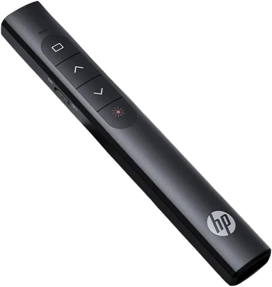 Hp Ss10 Wireless Presentation Flip Pen Pilli Kablosuz Sunum Kumandası ürün görseli 1