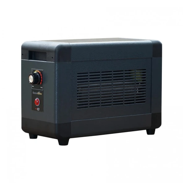 HBM2000F Heatbox Mini 2000 watt Monofaze Elektrikli Fanlı Isıtıcı Füme ürün görseli 1