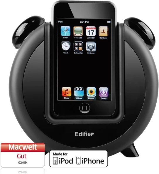 Belkin Edifier Image Series If200Plus P, 6W Rms, Ipod, Iphone 4-5 Uyumlu Ses Sistemi - Pembe (Süperf ürün görseli 1