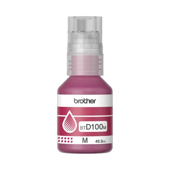 BROTHER BTD100M 5000 Sayfa Sıvı Kırmızı Kartus ürün görseli 1