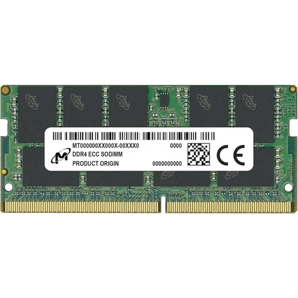 Crucıal 16gb Ddr4 2666mhz Ecc Notebook Ram Value Ct16g4tfd8266