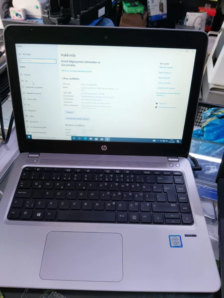 HP İ5 7200U CPU 2.50 GHZ 8 GB RAM ürün görseli 1