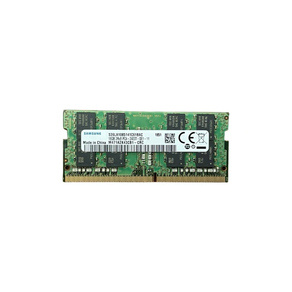 Samsung 16 GB 2400 MHz CL17 SODIMM M471A2K43CB1-CRC DDR4 Ram ürün görseli 1