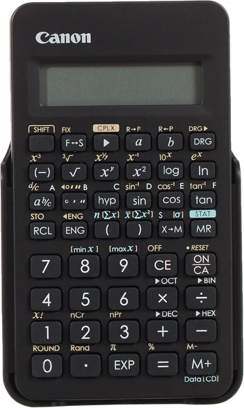 Canon F-605G Siyah 12 Hane Bilimsel Hesap Makinesi ürün görseli 1
