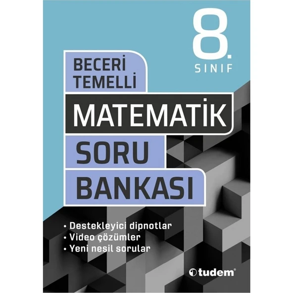 Tudem 8. Sınıf Matematik Soru B. Beceri Teelli - Resim 2