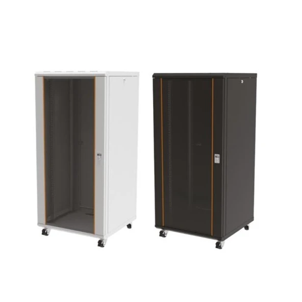 AGER 12U 600x600mm Dikili Tip Siyah Kabinet Agena AG-AN12U6060S1 ürün görseli 1