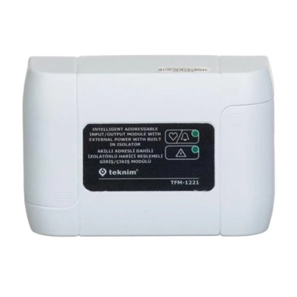 TEKNiM TFM-1221 Akıllı Adresli Kuru Kontak Giriş/Çıkış Modülü İzolatörlü ürün görseli 1